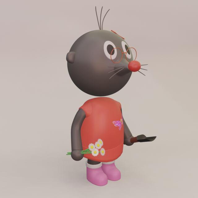Mole Modèle 3D .c4d .max .obj .3ds .fbx .stl .blend 