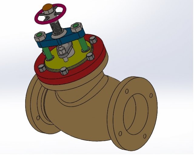 Close Valve 3D Print Model Modello di stampa 3D .c4d .max .obj .3ds .fbx .stl .blend 
