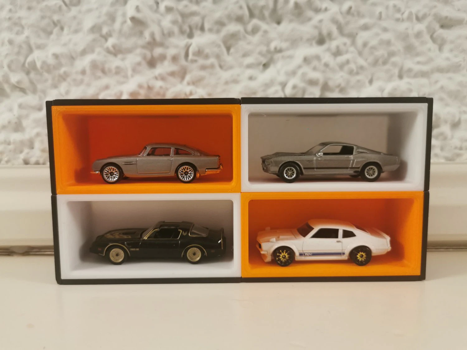 Hot Wheels - Matchbox miniature cars case for wall or bookshelf 3D Print Model .c4d .max .obj .3ds .fbx .stl .blend 