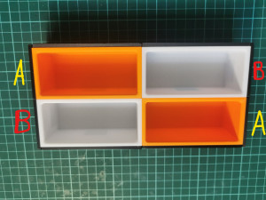 Hot Wheels - Matchbox miniature cars case for wall or bookshelf 3D Принт Модель