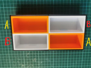 Hot Wheels - Matchbox miniature cars case for wall or bookshelf 3D Print Model
