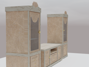 Classic Shelf 3D Model