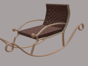Kreslo dlya oddix 3D Model