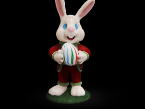 Humanoid Easter Bunny 3D Assets