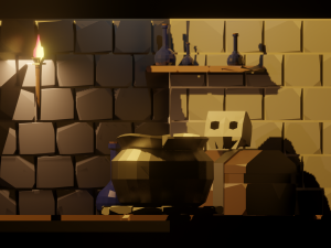 Wizard House 3D 모델