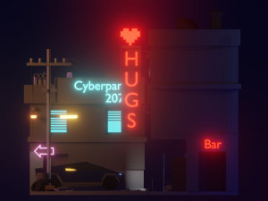 The city of the future 3D Модель