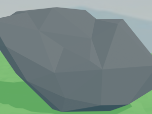 LowPoly Rocks Pack for game 3D Model
