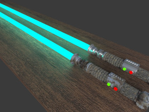 Lightsabers 3D Models