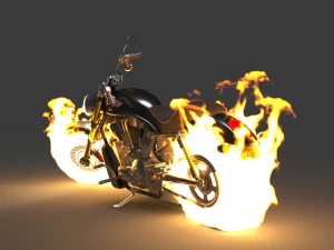 할리데이비슨 3D 모델