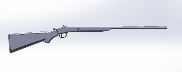 Winchester Shot toy 3D 모델 .c4d .max .obj .3ds .fbx .stl .blend 