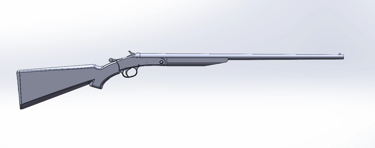 Winchester Shot toy 3D Model .c4d .max .obj .3ds .fbx .stl .blend 