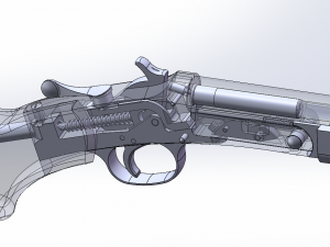 Winchester Shot toy 3D 모델