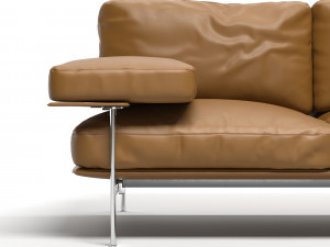 Sofa beb Italia diesis 3D Modell