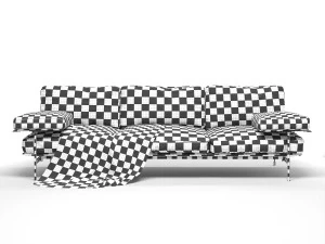 Sofa beb Italia diesis 3D Model