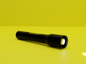 Pocket flashlight 3D Model