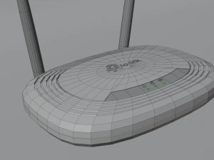 TP-LINK Low-poly 3D Model