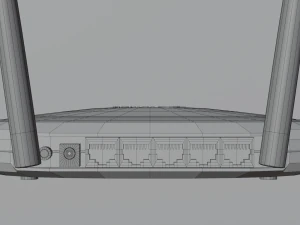 TP-LINK Low-poly 3D Model