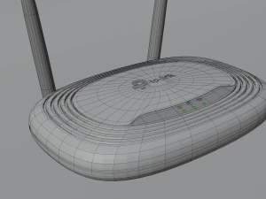 TP-LINK Low-poly 3D Model