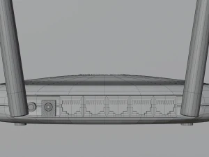 TP-LINK Low-poly 3D Model