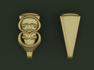 Capricorn pendant Model Cetak 3D