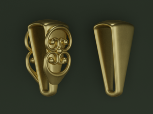 Capricorn pendant Model Cetak 3D