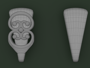 Capricorn pendant Model Cetak 3D