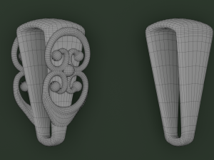 Capricorn pendant Model Cetak 3D