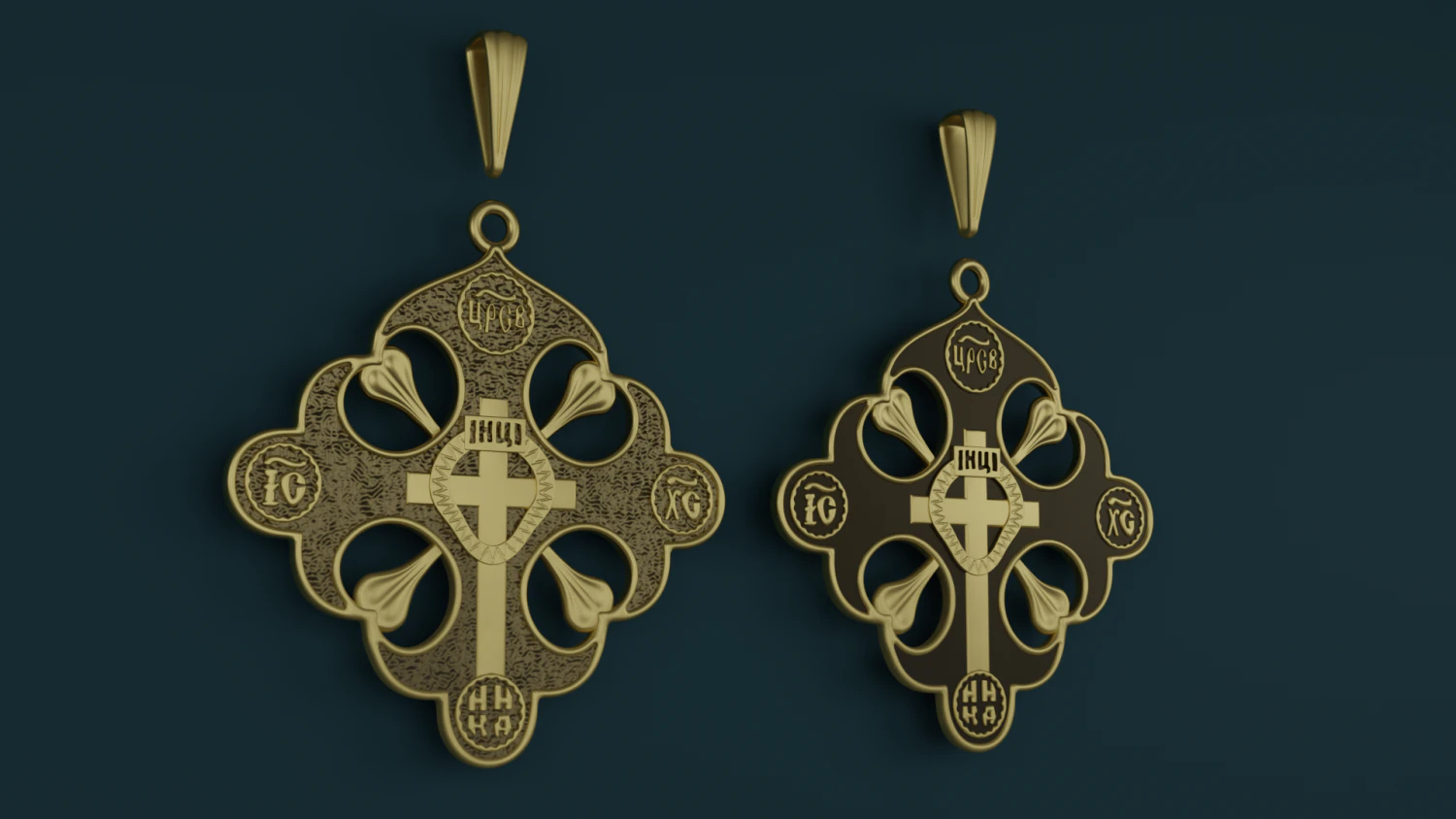 Hanging cross 3D Print Model .c4d .max .obj .3ds .fbx .stl .blend 