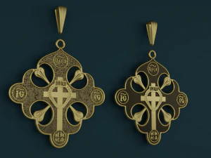 Hanging cross 3D Print Model