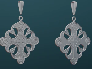 Hanging cross 3D Print Model