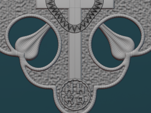 Hanging cross 3D Принт Модель