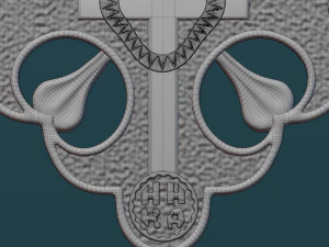 Hanging cross 3D Print Model