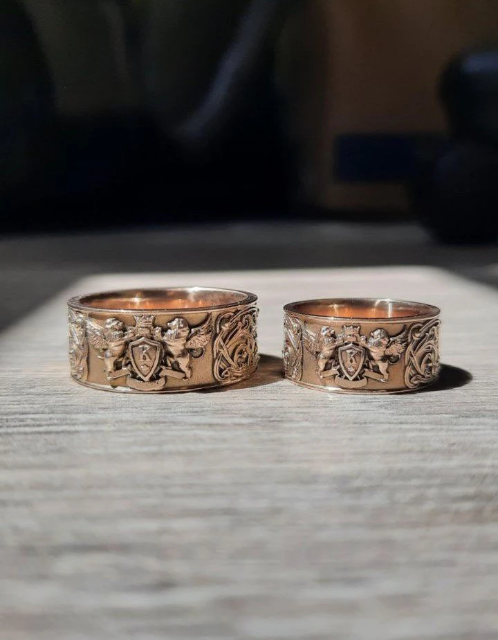 Family ring 3D Print Model .c4d .max .obj .3ds .fbx .stl .blend
