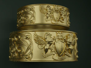 Family ring 3D Print Model