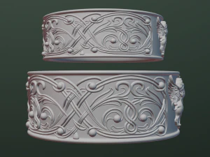 Family ring 3D Print Model