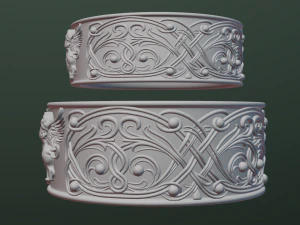 Family ring 3D Print Model