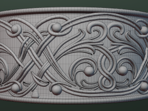 Family ring Modèles 3D en vedette