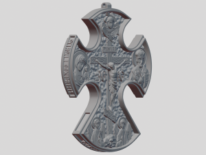 Cross pendant 3D 프린트 모델