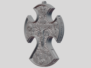 Cross pendant 3D 프린트 모델