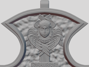 Cross pendant 3D 프린트 모델