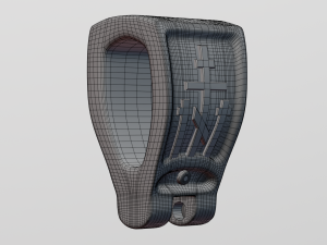 Cross pendant 3D 프린트 모델