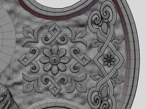Cross pendant 3D 프린트 모델