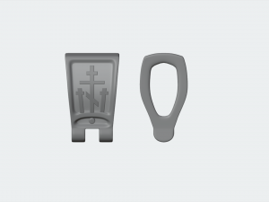 Cross pendant 3D 프린트 모델