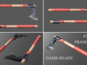 액스 프란시스카 3D 모델