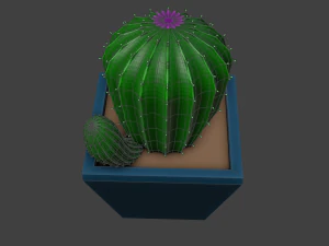 화분 수집 3D 모델