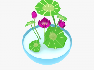 Flower pot collection 3D Модель