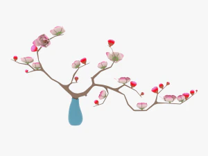 화분 수집 3D 모델