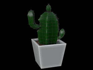 화분 수집 3D 모델