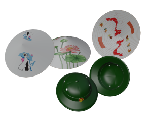 Vietnam hats - Vietnam army - mu coi - non la 3D Model