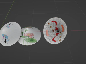 Vietnam hats - Vietnam army - mu coi - non la 3D Model